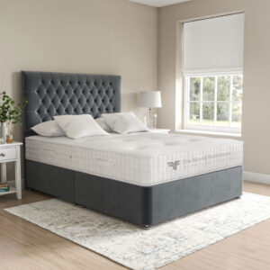 vertical panel headboard divan bed (copy)