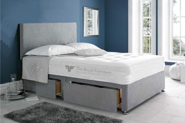 luxe button tuft divan bed (copy)
