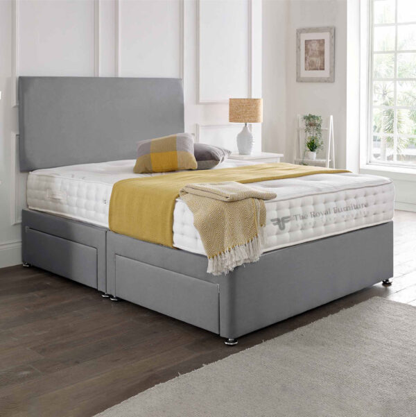 modern wingback divan bed frame (copy)