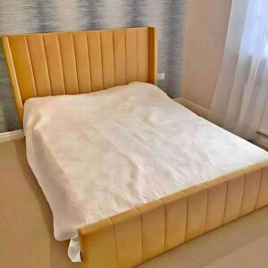 luxury panel line bed frame