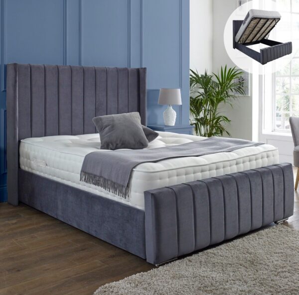 luxury panel line bed frame (copy)