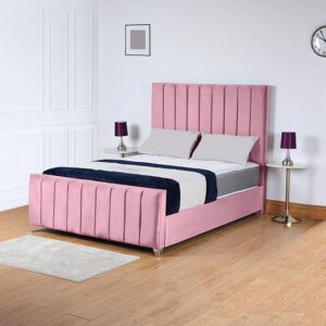 luxury panel line bed frame