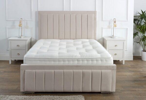 Bumper Panel Bed - Modern Comfort with Storage - Image 3