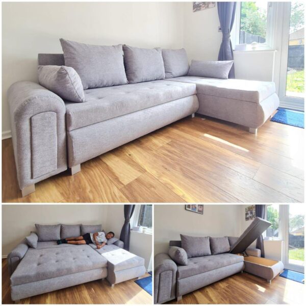 luxury berlin corner sofa bed
